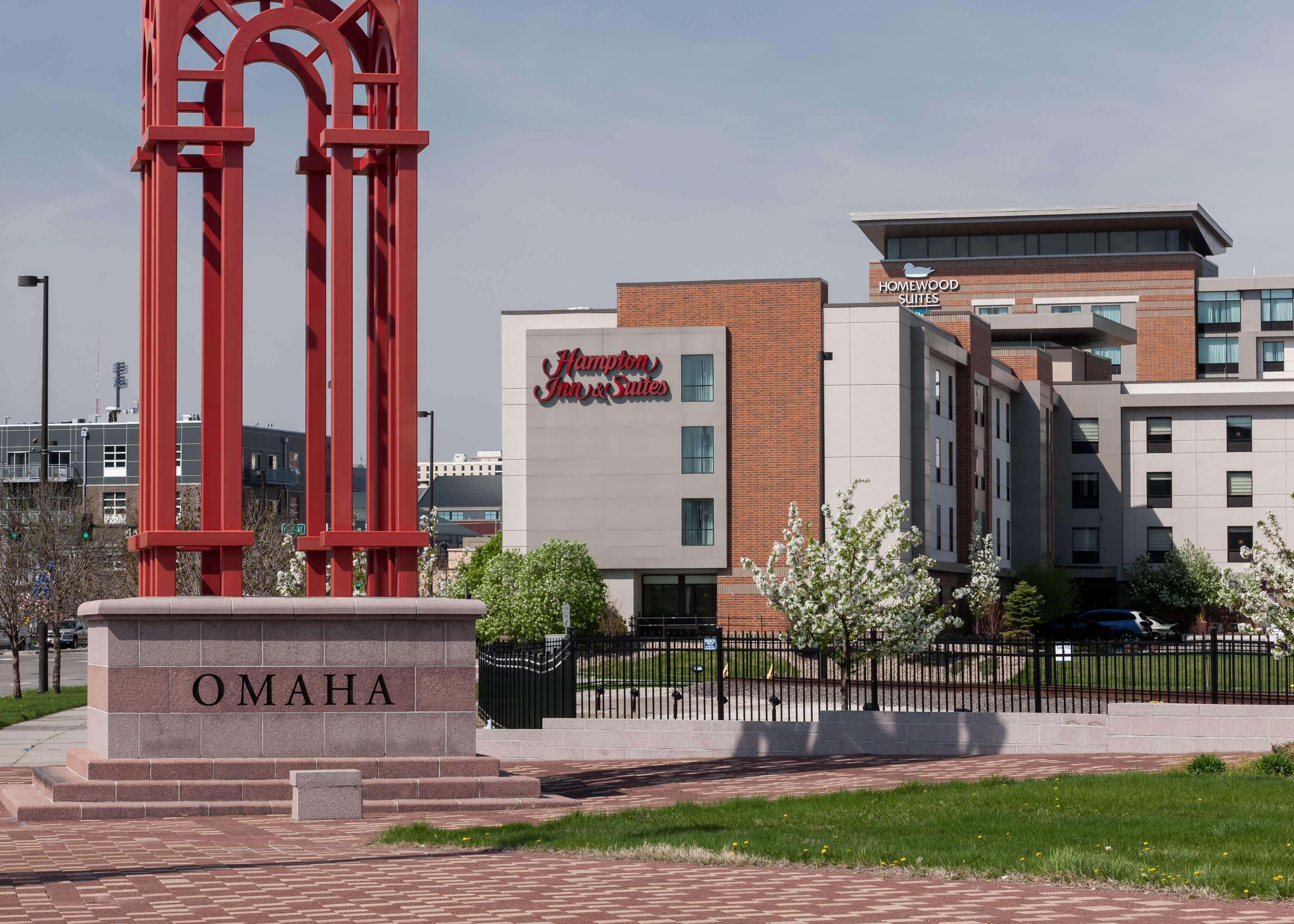 Hampton Inn & Suites Omaha-Downtown Exterior foto